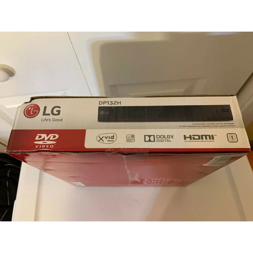 New LG DVD Player DP132H HDMI Full HD Up-Scaling USB Direct‎ Recording